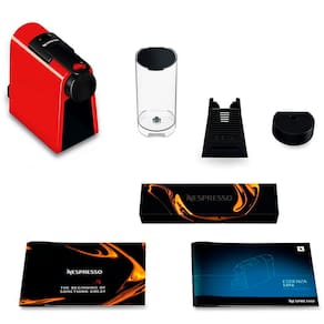 Máquina de Café Nespresso Essenza Mini D30 com Kit Boas Vindas - Vermelha