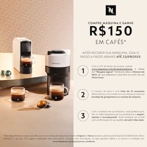 Cafeteira Nespresso Essenza Mini D30 com Kit Boas Vindas - Vermelha