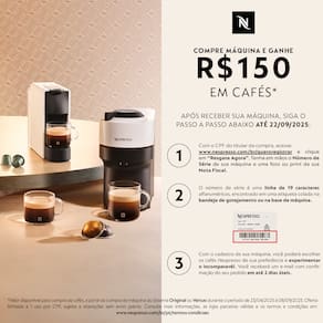 Cafeteira Nespresso Citiz C113 com Kit de Cápsulas Para Degustação – Vermelha