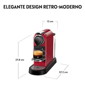 Cafeteira Nespresso Citiz C113 com Kit de Cápsulas Para Degustação – Vermelha