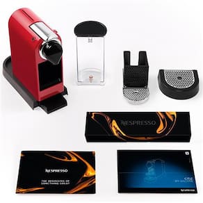 Máquina de Café Nespresso Citiz C113 com Kit de Cápsulas Para Degustação – Vermelha