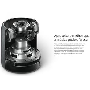Smart Speaker Amazon Echo Studio com Alexa e Áudio de Alta Fidelidade - Preto