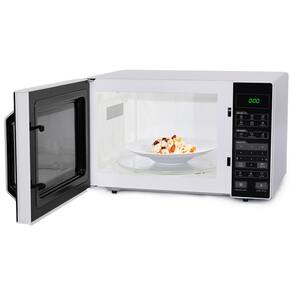 Forno de Micro-ondas Midea MXSA35P1/ MXSA35P2 com Função Eco 35L - Branco/Preto
