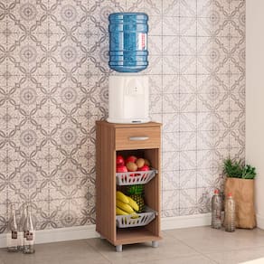 Fruteira Politorno Facility com 1 Gaveta e 2 Cestos - FRUTEIRA POLITORNO FACILITY 1 GV 2CEST CARV - 1