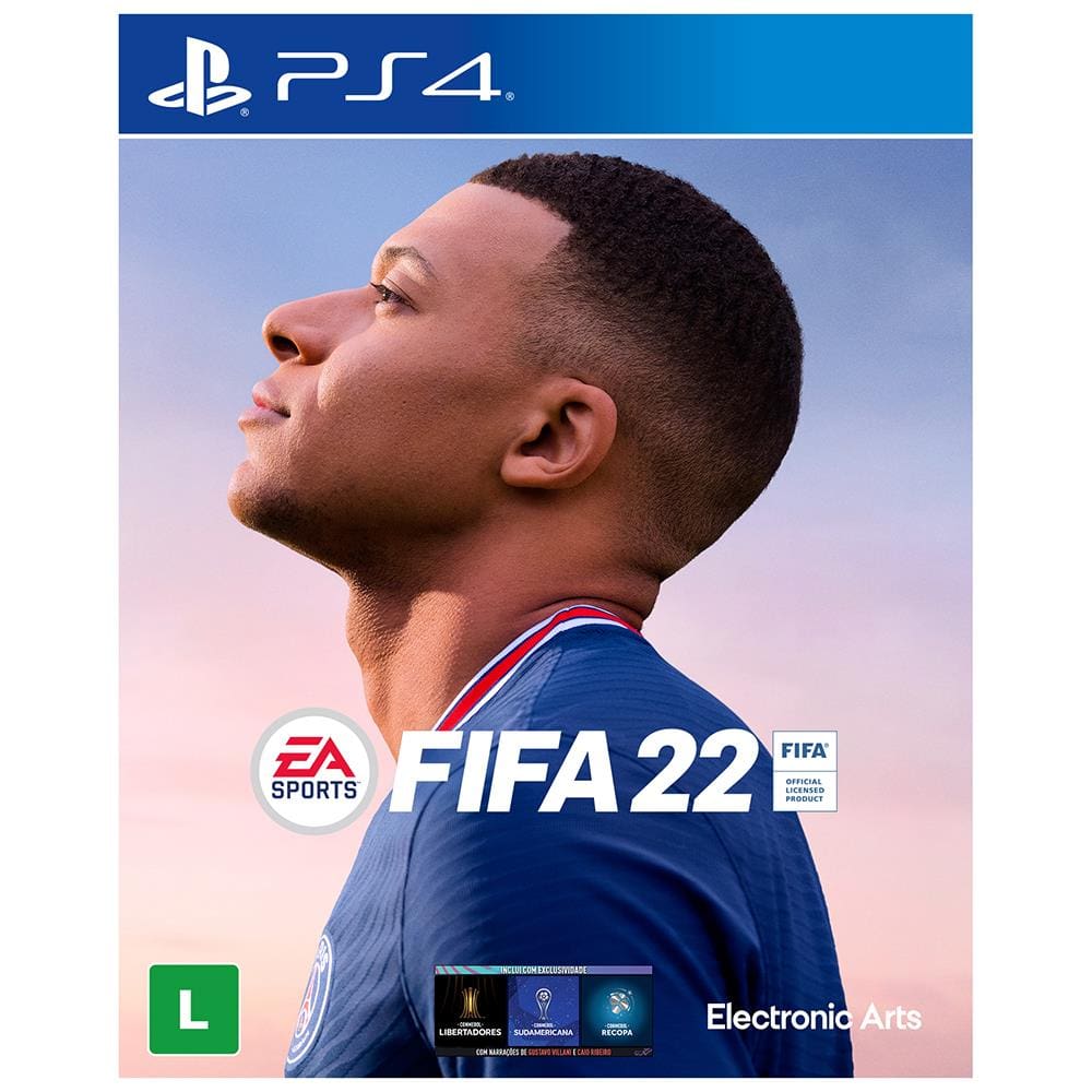 Jogo Fifa 22 - PS4 - Shopping TudoAzul