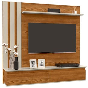Painel Home Patrimar Trend com 160 cm de Largura, Ideal para TV de até 46"