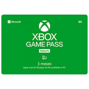 Gift Card Digital Xbox Game Pass para PC