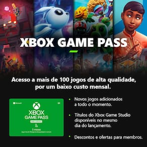 Cartão Xbox Game Pass Ultimate 1 Mês Brasil Gift Card Br