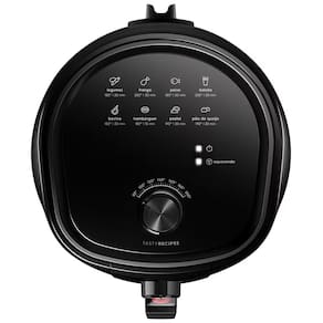 Fritadeira Elétrica Sem Óleo Air Fryer Electrolux EAF10 Efficient por Rita Lobo com 3,2L - Preta