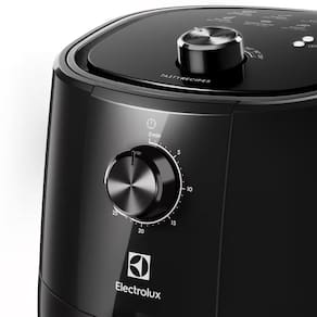 Fritadeira Elétrica Sem Óleo Air Fryer Electrolux EAF10 Efficient por Rita Lobo com 3,2L - Preta