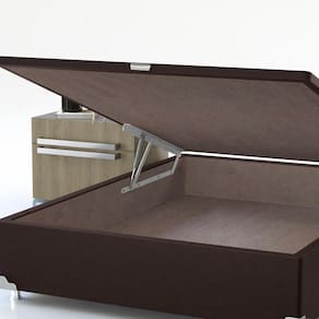Base Box para Colchão Viúva Probel com Baú Universal 34x128x188cm