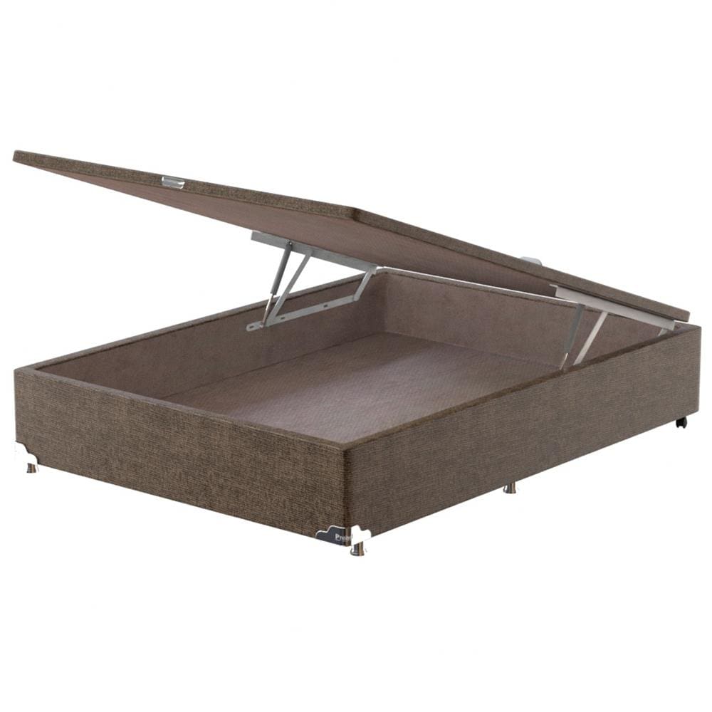 Base Box para Colchão Viúva Probel com Baú Universal 34x128x188cm - Marrom - 1