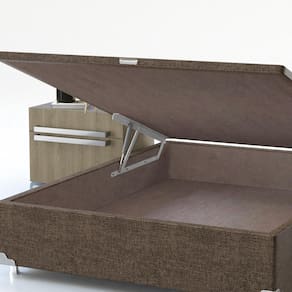 Base Box para Colchão Viúva Probel com Baú Universal 34x128x188cm