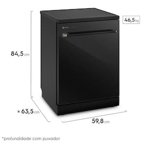 Lava-Louças Electrolux LP14V 14 Serviços Pro Series – Preta