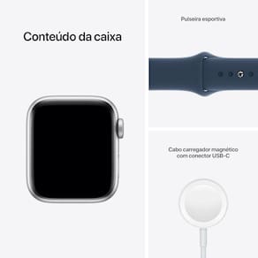 APPLE Watch SE 44 mm Prateado