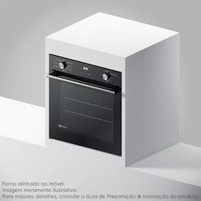 Forno de Embutir Elétrico Electrolux OE8EH Efficient Com Perfectcook360 220V – 80L