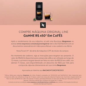 Máquina de Café Nespresso Vertuo Next com Kit Boas Vindas - Vermelho Cereja