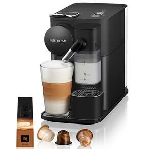 Máquina de Café Nespresso New Lattissima One Black com Kit Boas Vindas - Preto