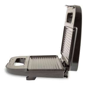 Sanduicheira Grill Britânia BGR15PI com Revestimento em Cerâmica - Preto/Inox