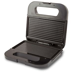 Sanduicheira Grill Britânia BGR15PI com Revestimento em Cerâmica - Preto/Inox