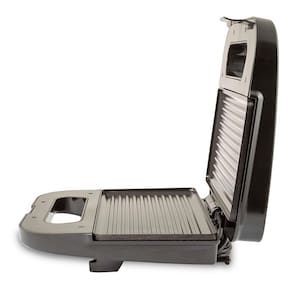 Sanduicheira Grill Britânia BGR15PI com Revestimento em Cerâmica - Preto/Inox