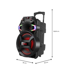 Caixa de Som Amplificada Amvox ACA550 Strondo II Bluetooth, Rádio FM, USB - 550W