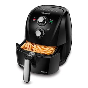 Fritadeira Elétrica Sem Óleo Air Fryer Mondial Family AFN40FB 4 L – Preta - 110V