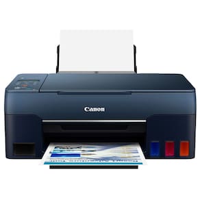 Multifuncional Tanque de Tinta Canon MegaTank G3160 Wireless - Impressora, Copiadora, Scanner - Azul