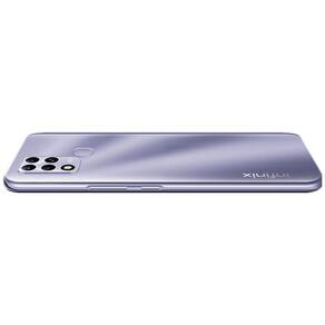 Smartphone Infinix Hot 11 Prata 128GB, 4GB RAM, Câmera Tripla até 50 MP, Bateria de 6000 mAh,Tela 6,82” de 90 Hz HD , Dual Chip