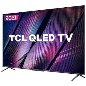 Smart TV QLED 65" 4K TCL Google TV 65C725 UHD, Dolby Vision Atmos, HDR10+, Dual Band, Comando de voz à distância, Google Assistant e Design Sem Bordas - 1