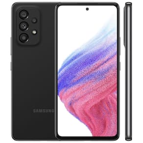 Smartphone Samsung Galaxy A53 5G Preto 128GB, 8GB de RAM, Tela de 6.5", Processador Octa Core, Câmera Traseira Quádrupla, Selfie de 32MP, Dual Chip