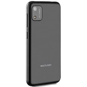 Smartphone Multilaser E Lite 2 P9146 Preto com 32GB, 1GB de RAM, Tela 4”, Android 10, Dual Chip, Câmera 2MP, 3G, Bluetooth e Processador Quad core
