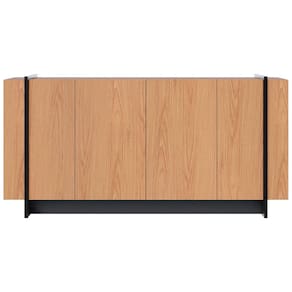 Buffet de Sala de Jantar Colibri Copacabana com 4 Portas e 2 Prateleiras