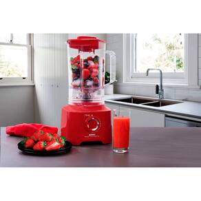 Liquidificador Arno Power Max LN59 Vermelho com 1000 W e 15 Velocidades