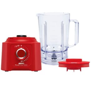 Liquidificador Arno Power Max LN59 Vermelho com 1000 W e 15 Velocidades