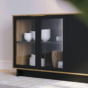 Buffet de Sala de Jantar Colibri Vitória com 4 Portas e 4 Prateleiras