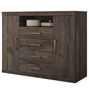 Cômoda Santos Andirá Havana Master 4 Gavetas 2 Portas