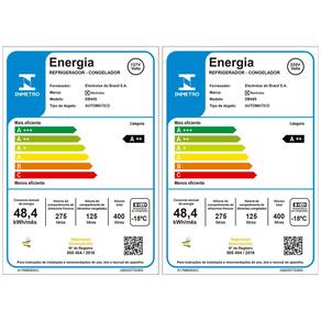 Geladeira Electrolux DB44S Bottom Frost Free com AutoSense e Gaveta HortiFruti 400 L – Inox