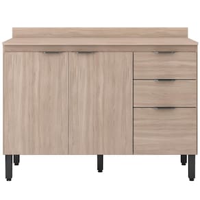 Balcão Demóbile Firenze com 3 Portas, 2 Gavetas e 1 Prateleira