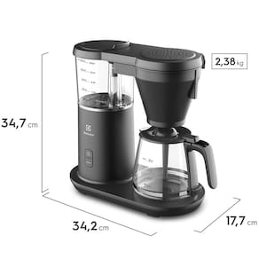 Cafeteira Elétrica Electrolux Expert CMP70 Automática 10 Xícaras – Preto Titânio - 110V - 2