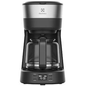 Cafeteira Elétrica Electrolux Experience ECM25 30 Xícaras com Timer – Aço Inox Escovado/Preto - 110V