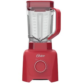 Liquidificador Oster OLIQ601 Vermelho com 1100 W e 12 Velocidades +Pulsar - 110V