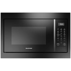 Micro-ondas de Embutir Brastemp BM146AE com 18 Receitas Pré-Programadas Preto – 32 L - 110V