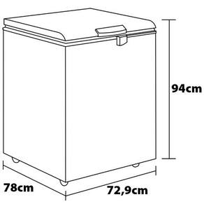 Freezer Horizontal Consul CHA22FB – 220 L