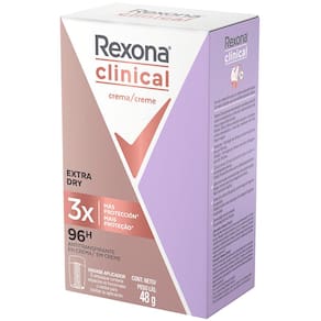 Desodorante Rexona Clinical Antitraspirante em Creme C/48g em