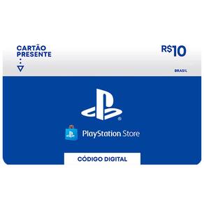 Cartão Presente Digital PlayStation - R$10
