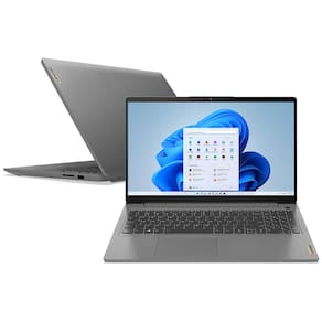 Notebook Lenovo Core i3-1115G4 4GB 256GB SSD Tela 15.6" Windows 11 Ideapad 3i 82MD000ABR