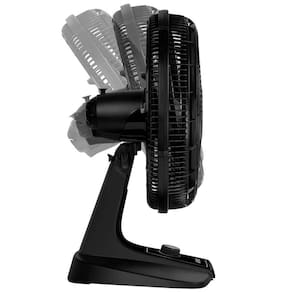 Ventilador 2 em 1 Mesa/Parede Arno Turbo Force VF42 40cm com 3 Velocidades e 6 Pás - Preto