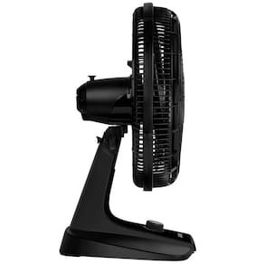 Ventilador 2 em 1 Mesa/Parede Arno Turbo Force VF42 40cm com 3 Velocidades e 6 Pás - Preto