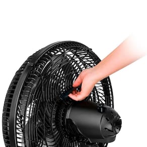 Ventilador 2 em 1 Mesa/Parede Arno Turbo Force VF42 40cm com 3 Velocidades e 6 Pás - Preto